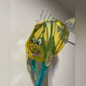 Flounder Disney The Little Mermaid Clear Backpack